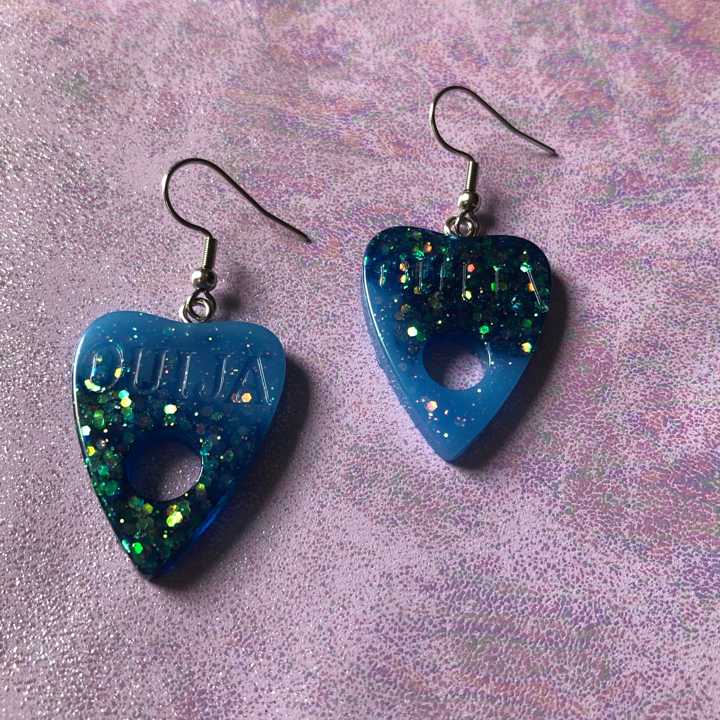 Ocean Eyes Planchette Earrings