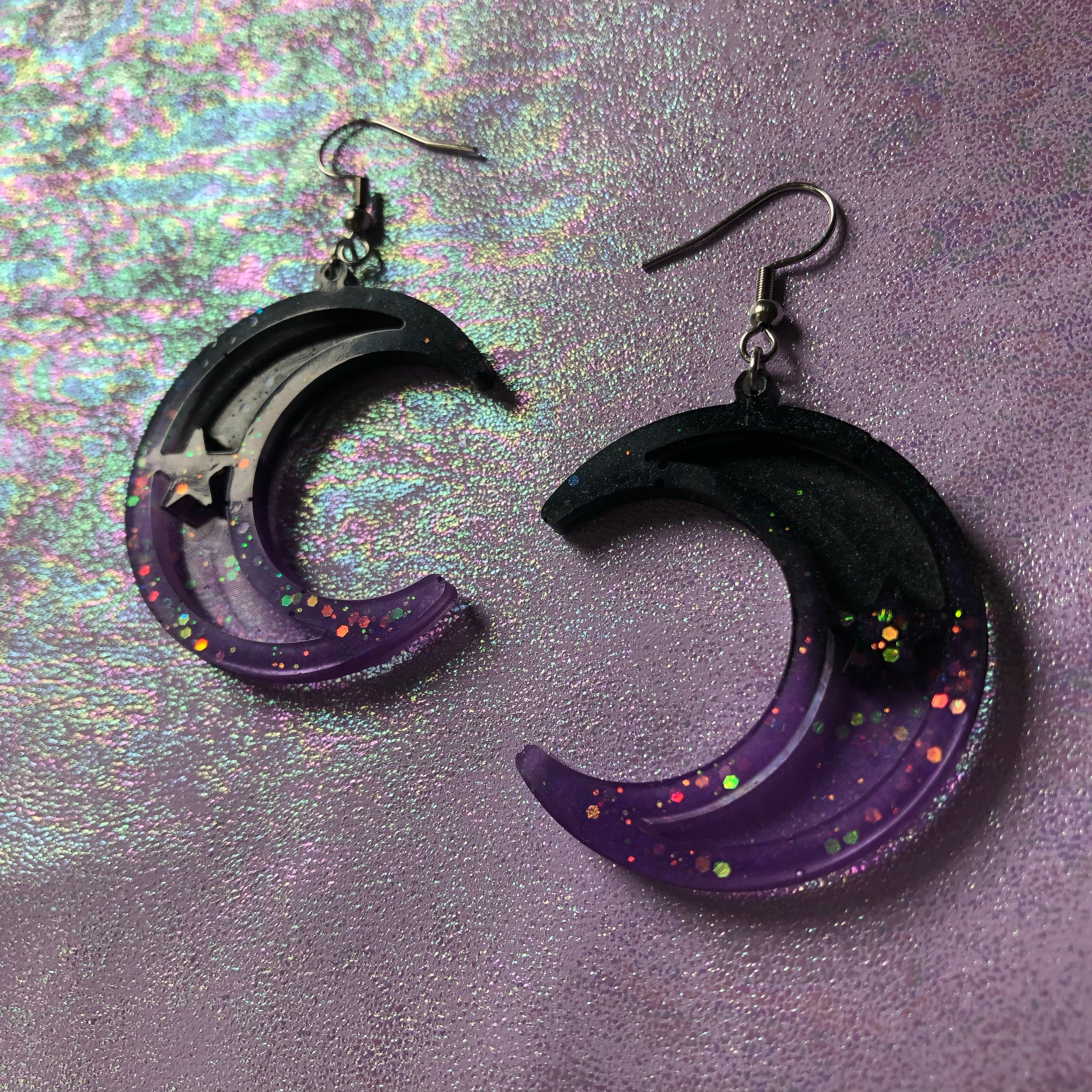Poison Moon Earrings