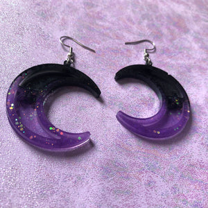 Poison Moon Earrings
