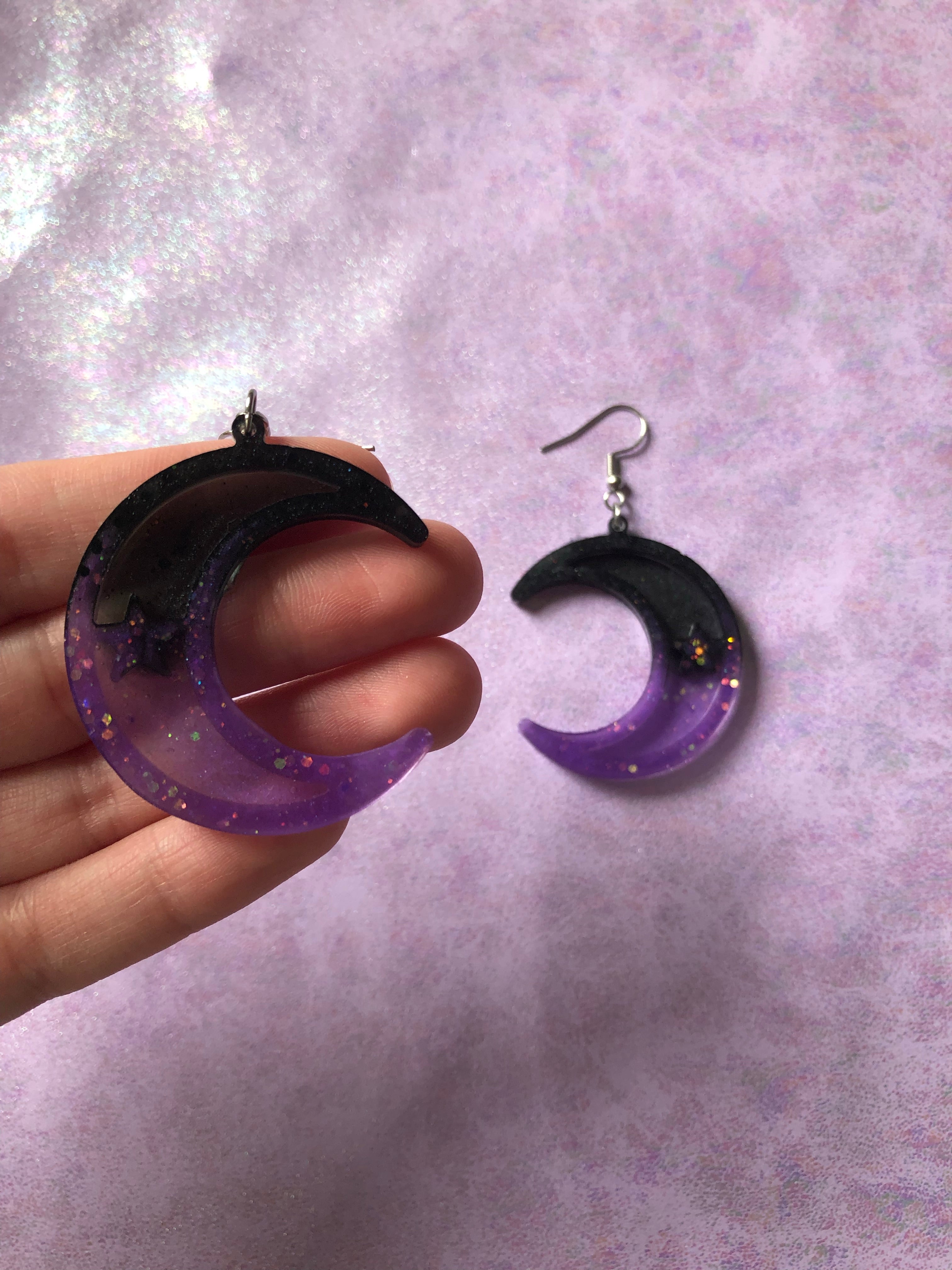 Poison Moon Earrings