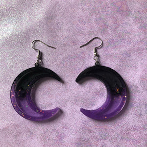 Poison Moon Earrings