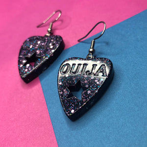 Galaxy Planchette Resin Earrings #3