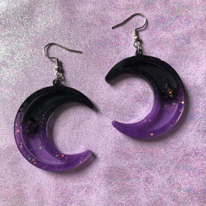 Poison Moon Earrings